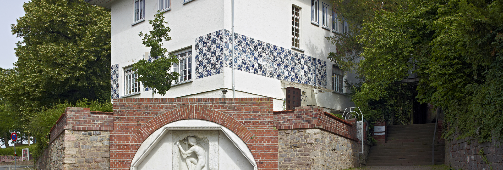 Joseph Maria Olbrich, Olbrich House, 1901, view from south-east (Id.-No. 001)