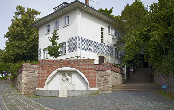 Joseph Maria Olbrich, Olbrich House, 1901, view from south-east (Id.-No. 001)